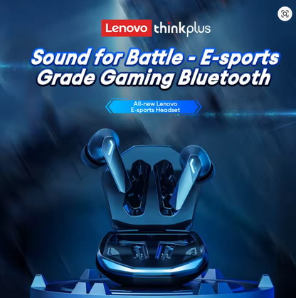 Original Lenovo GM2 Pro TWS Bluetooth 5.3 écouteurs double Modes jeu de musique écouteurs appels HD avec 2 micros intégrés casque de Sport